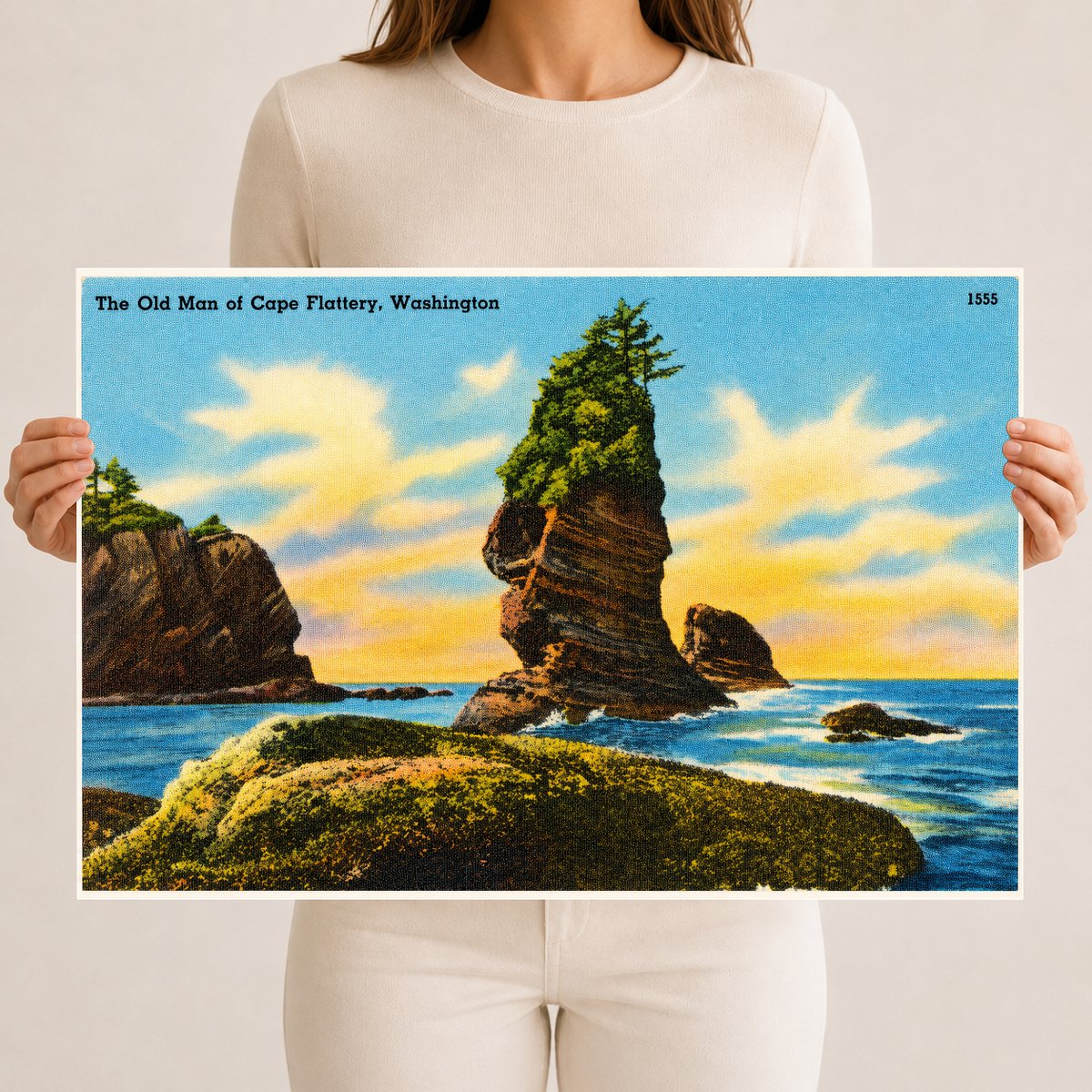 Flattery, Cape, WA: The Old Man of Cape Flattery
