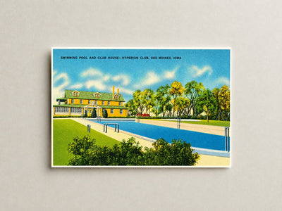 Des Moines, IA: Swimming Pool and Club House -- Hyperion Club
