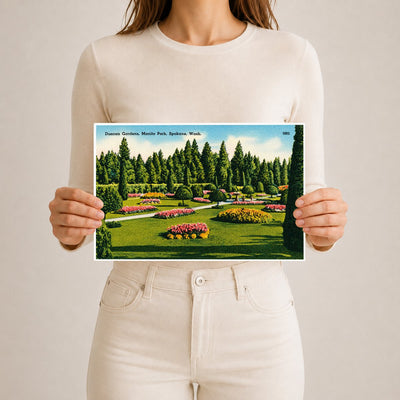 Spokane, WA: Duncan Gardens, Manito Park