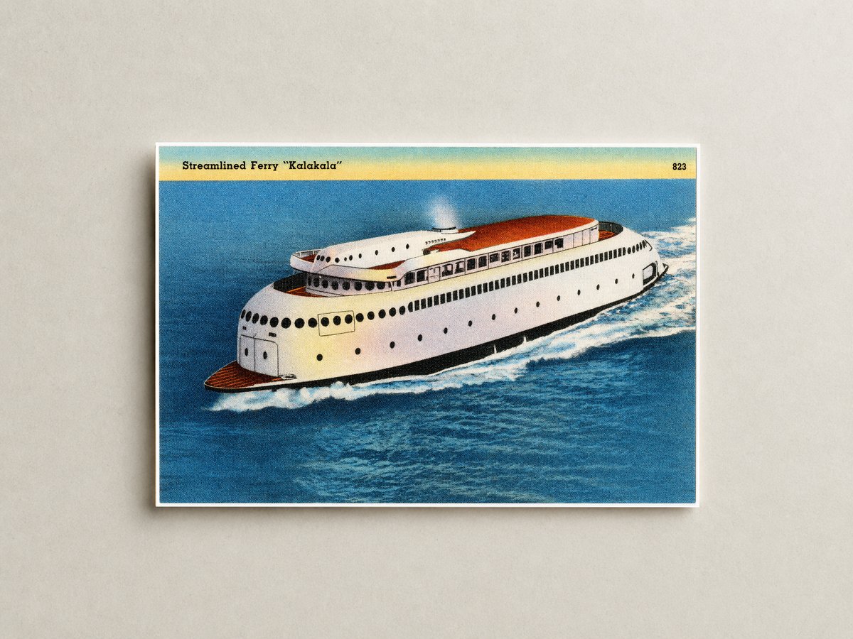 WA: Streamlined ferry "Kalakala"
