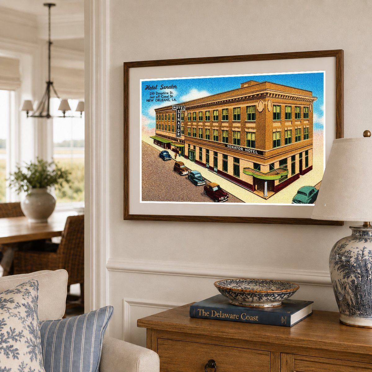 New Orleans, LA: Hotel Senator, 210 Dauphine St., just off Canal St.
