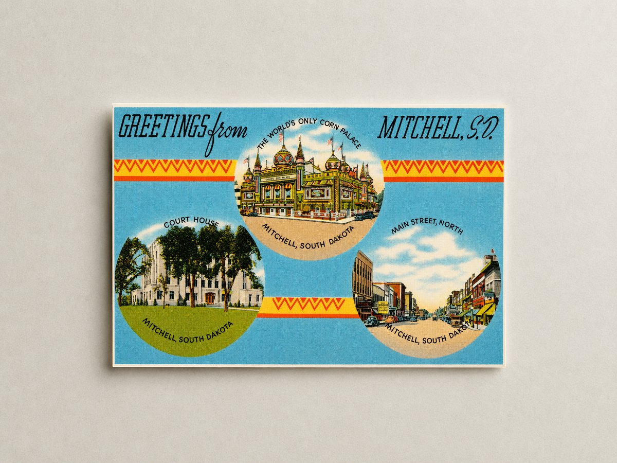 Mitchell, SD: Greetings from Mitchell