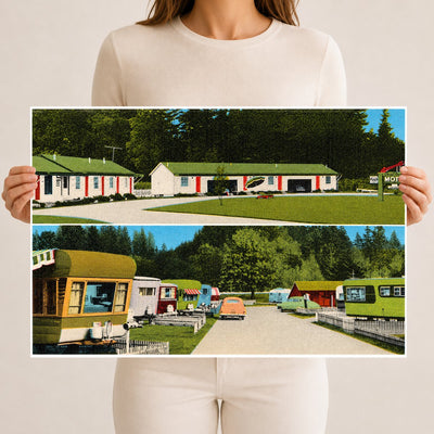 Bellingham, WA: Crest Haven Motel and Trailer Park, 2400 Samish Highway on 99 south