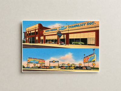 New Orleans, LA: Mike Persia Chevrolet Co., 300 Block N. Rampart St.