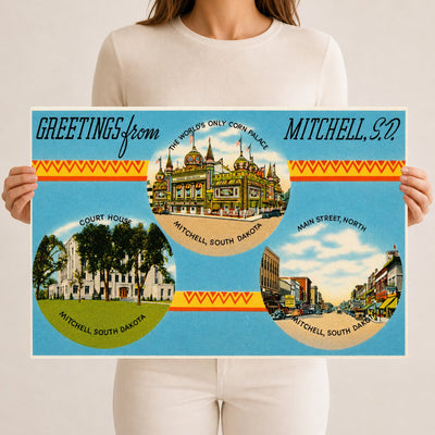 Mitchell, SD: Greetings from Mitchell