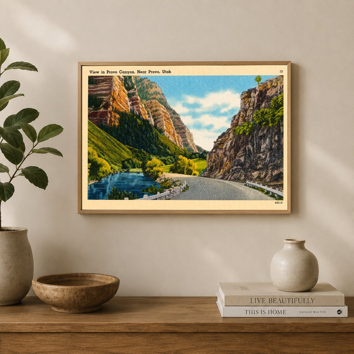Provo, UT: View in Provo Canyon, near Provo