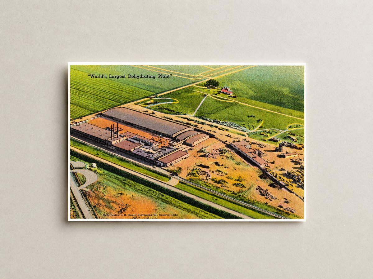 Caldwell, ID: "World's largest dehydrating plant"