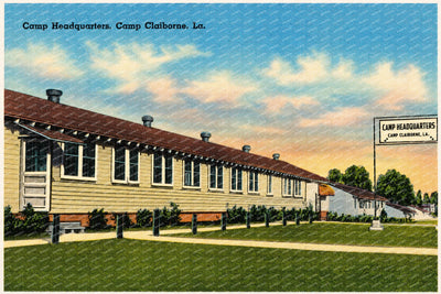 Forest Hill, LA: Camp headquarters, Camp Claiborne