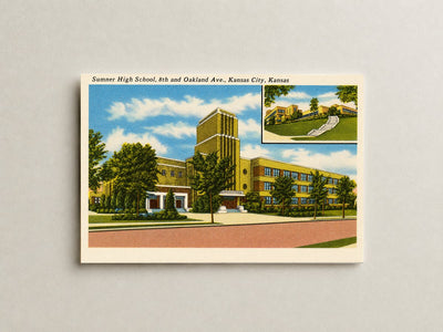 Kansas City, KS: Sumner High School, 8th and Oakland Ave.