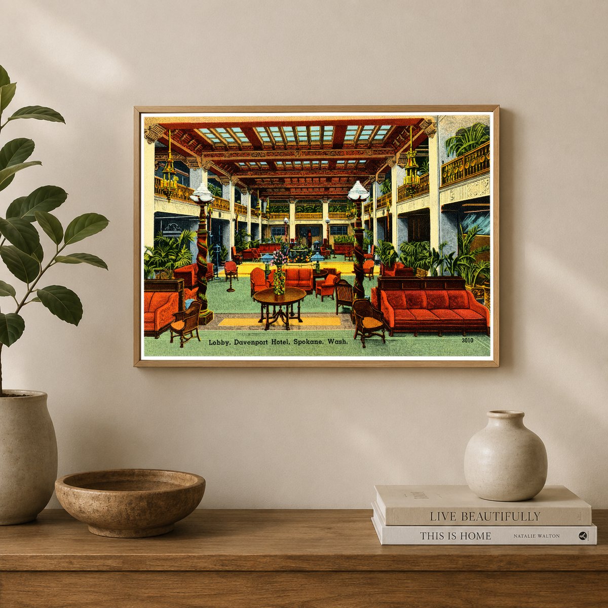 Spokane, WA: Lobby, Davenport Hotel