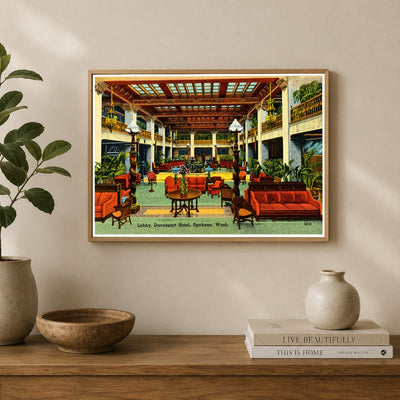 Spokane, WA: Lobby, Davenport Hotel