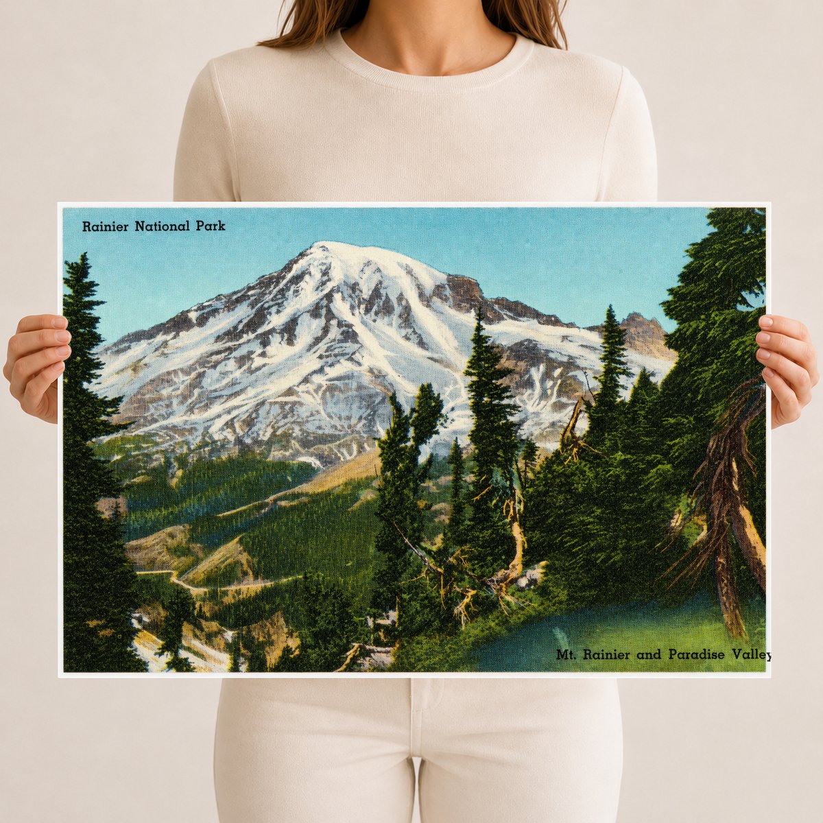 Mount Rainier National Park, WA: Rainier National Park, Mt. Rainier and Paradise Valley