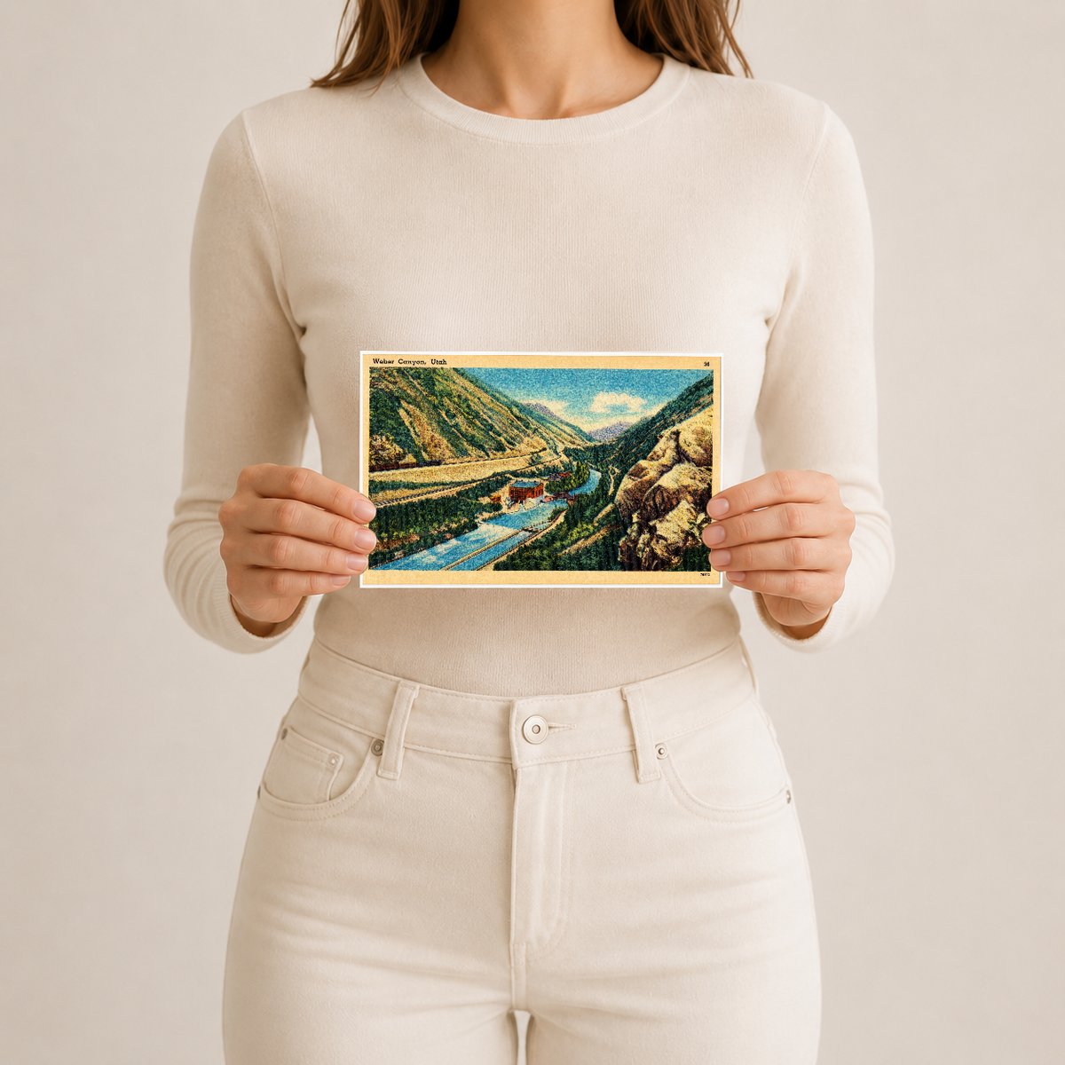 Weber Canyon, UT: Historic View