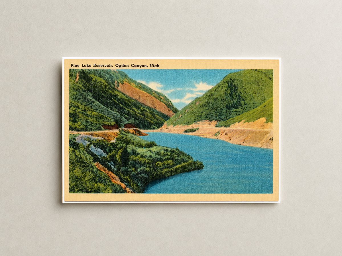 Ogden Canyon, UT: Pine Lake Reservoir