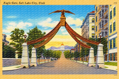 Salt Lake City, UT: Eagle Gate
