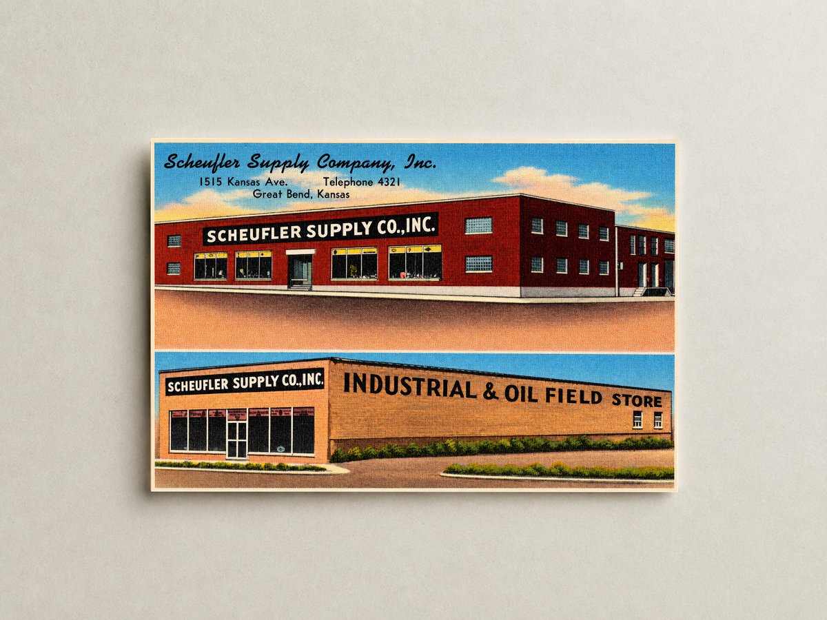 Great Bend, KS: Scheufler Supply Company, Inc., 1515 Kansas Ave.