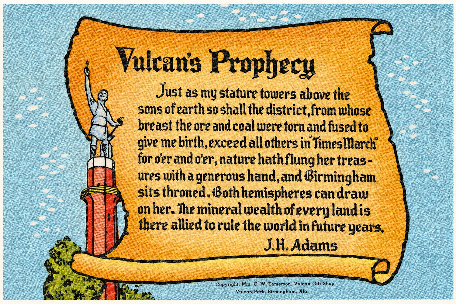 Birmingham, AL: Vulcan's Prophecy
