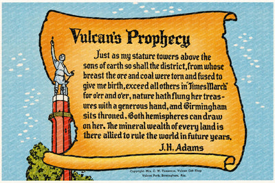 Birmingham, AL: Vulcan's Prophecy