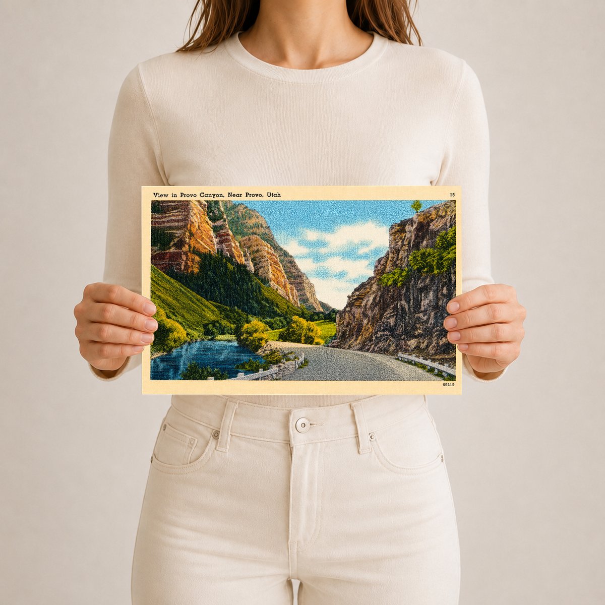 Provo, UT: View in Provo Canyon, near Provo