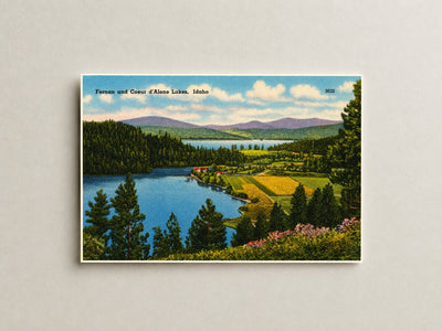 Coeur d'Alene Lake, ID: Fernan and Coeur d'Alene Lakes
