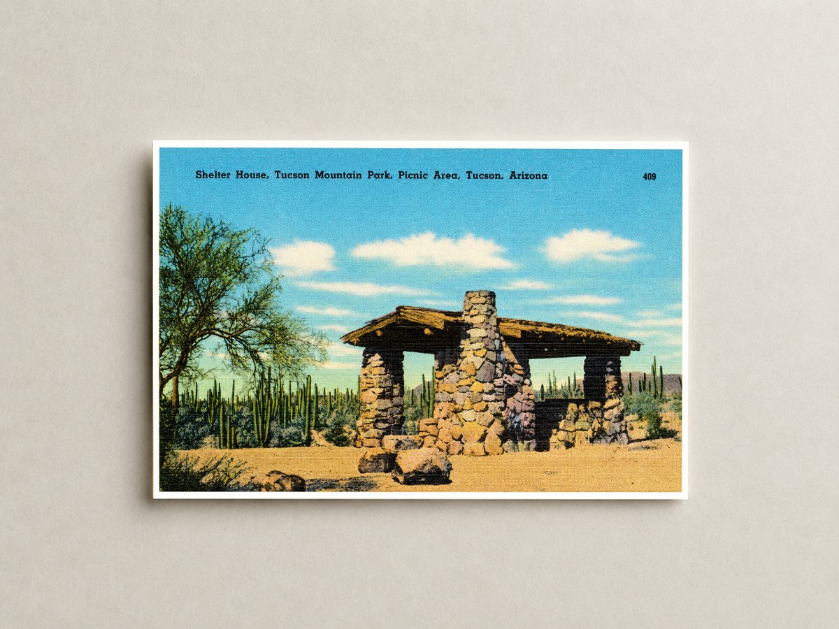 Tucson, AZ: Shelter house, Tucson Mountain Park, picnic area