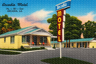 Arcadia, LA: Arcadia Motel, Hy. 80 East