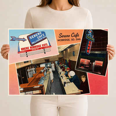 Mobridge, SD: Sereno Café, Mobridge, So. Dak.