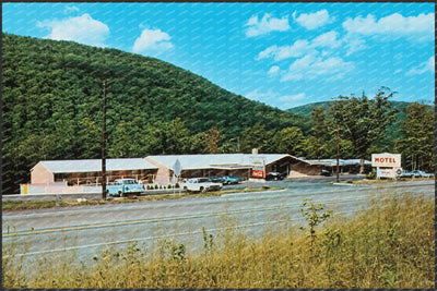 Continental Motel, RFD 5, Box 393A, Cumberland, MD 21502 — Vintage Maryland Postcard