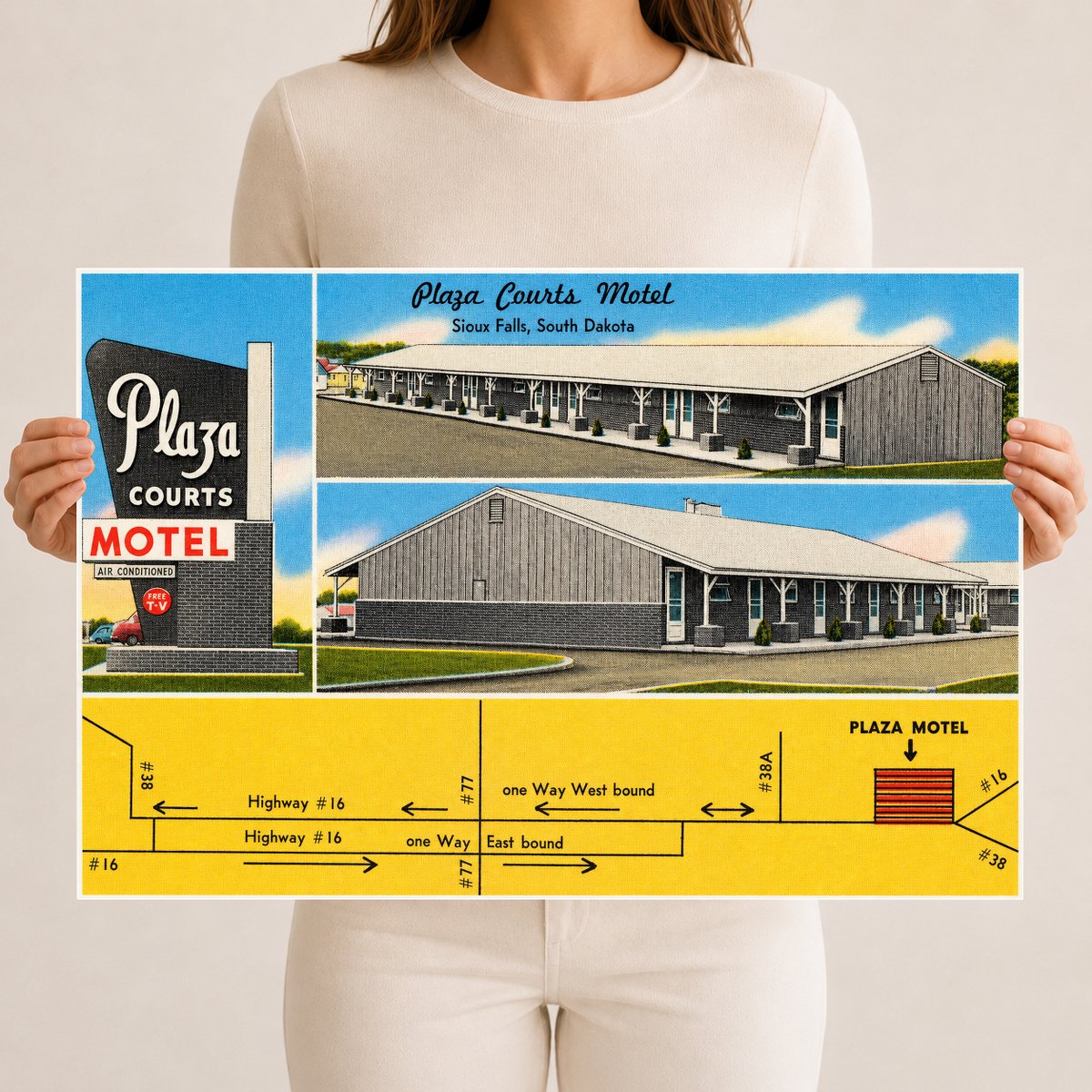 Sioux Falls, SD: Plaza Courts Motel