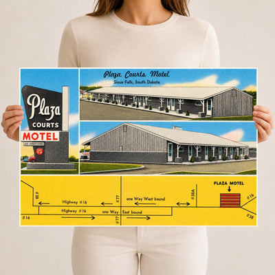 Sioux Falls, SD: Plaza Courts Motel