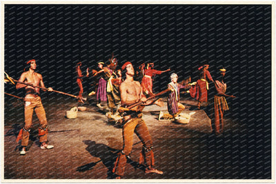 Tsa La Gi Indian Village, OK: The green corn dance