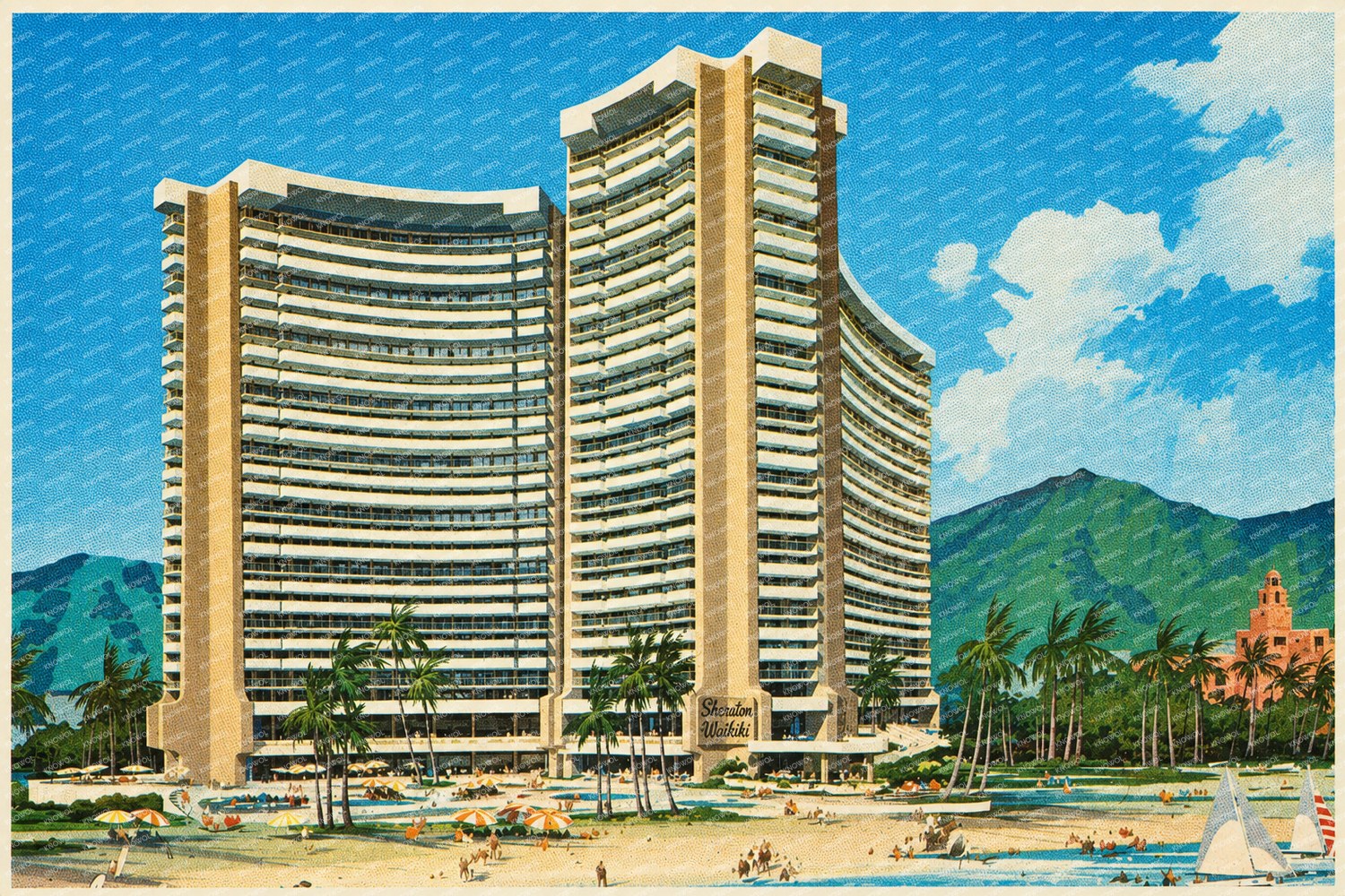 Honolulu, HI: Sheraton-Waikiki Hotel, 2255 Kalakaua Avenue, Honolulu, Hawaii 96815