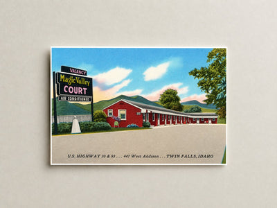 Twin Falls, ID: Magic Valley Court, U.S. highway 30 & 93, 447 West Addison