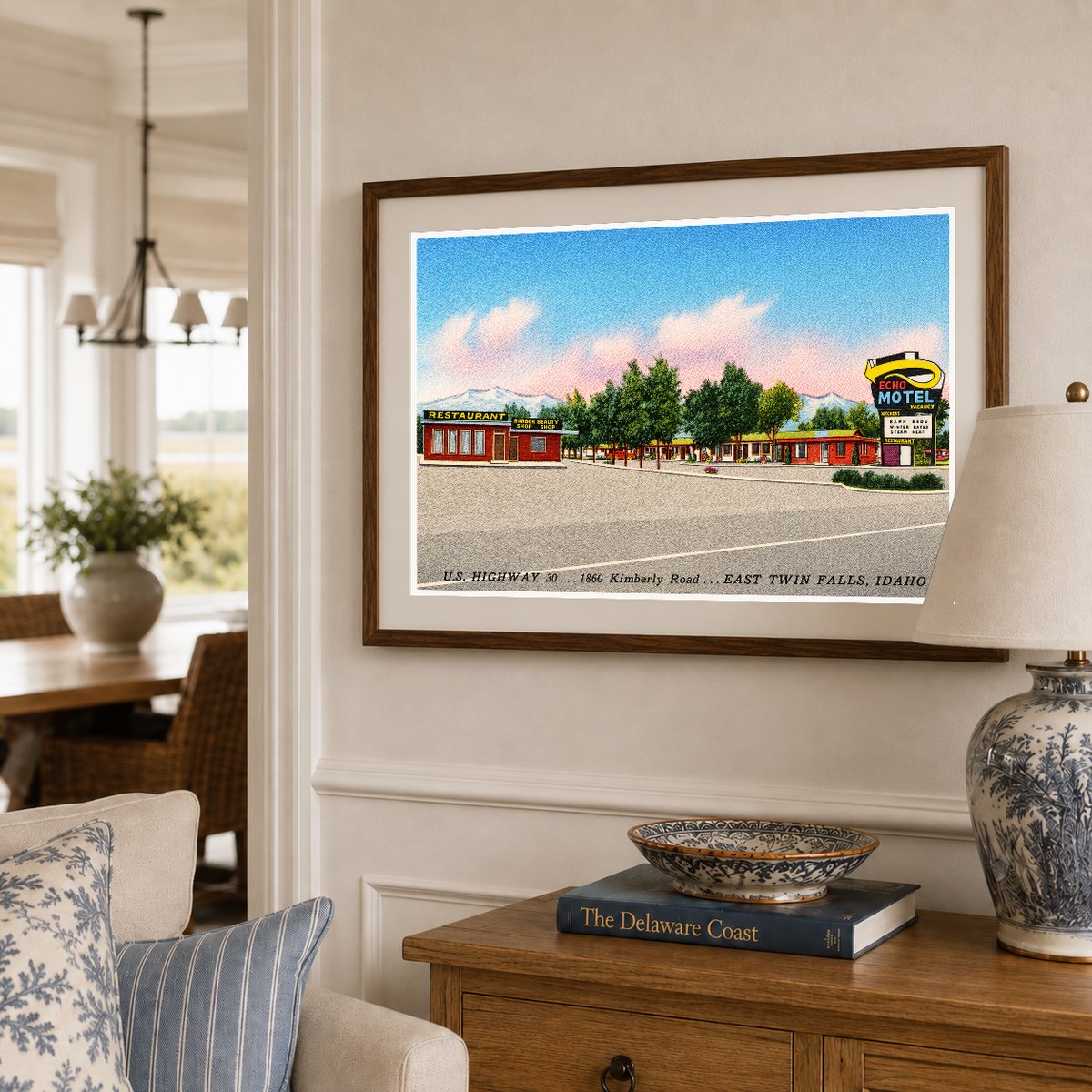Twin Falls, ID: Echo Motel, US highway 30, 1860 Kimberly Road, East Twin Falls