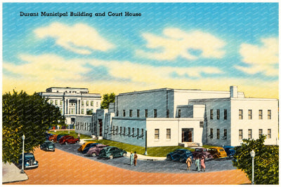 Durant, OK: Durant Municipal Building and Court House