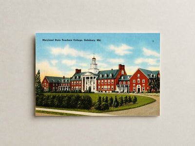 Maryland State Teachers College, Salisbury, MD — Vintage Maryland Postcard