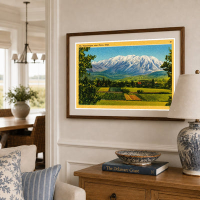 Timpanogos, Mount, UT: Mt. Timpanogos, near Provo