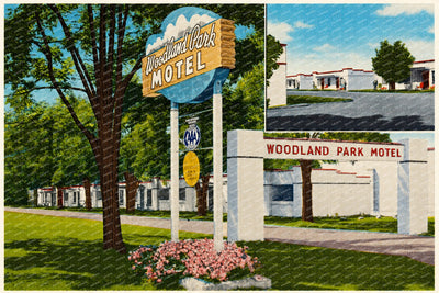 Spokane, WA: Woodland Park Motel