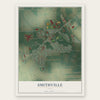 Smithville, Ohio map print, the full design