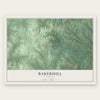 Bakerhill, Alabama map print, the full design