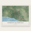 Marriott-Slaterville, Utah map print, the full design