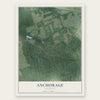 Anchorage, Kentucky map print, the full design