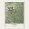 Cibolo, Texas map print, the full design