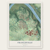 Francisville, Kentucky map print, the full design