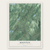Boonton, Morris County, New Jersey map print, the full design