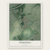 Thornhill, Kentucky map print, the full design