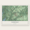 Dadeville, Alabama map print, the full design