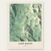 East Haven, Vermont map print, the full design