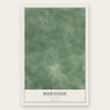 Burnside, Michigan map print, the full design