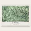 Hanover, Beaver County, Pennsylvania map print, the full design